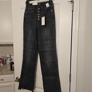 NWT Judy Blue High Waist button fly jeans size 3